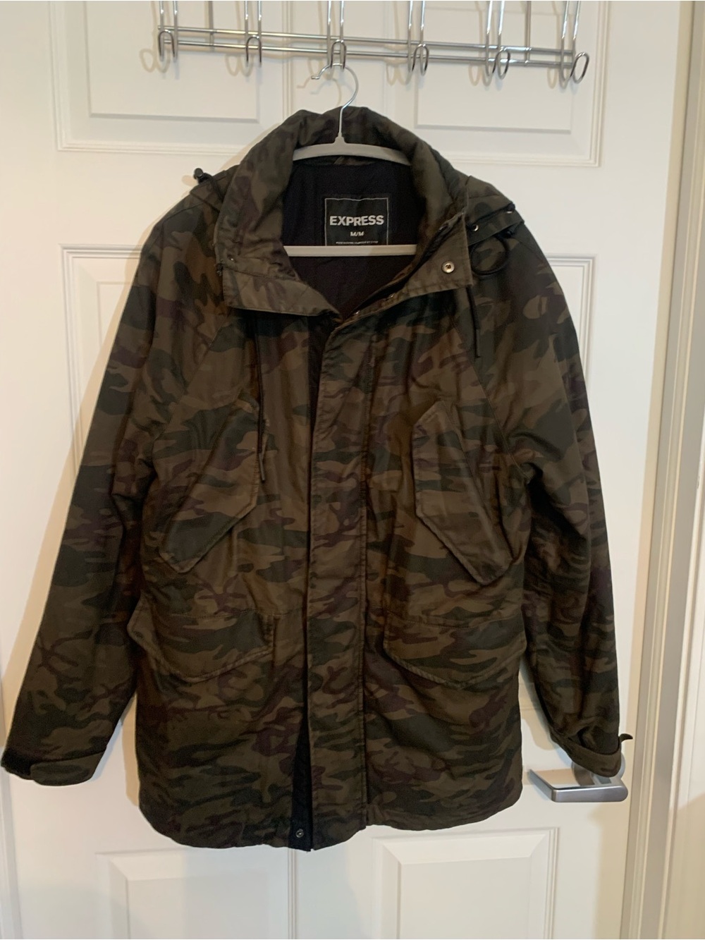 Express Camouflage Field Jacket - Olive/Brown